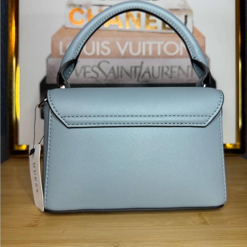 Guess Zaria Mini Top Handle Flap handbag nwt - Picture 4 of 5